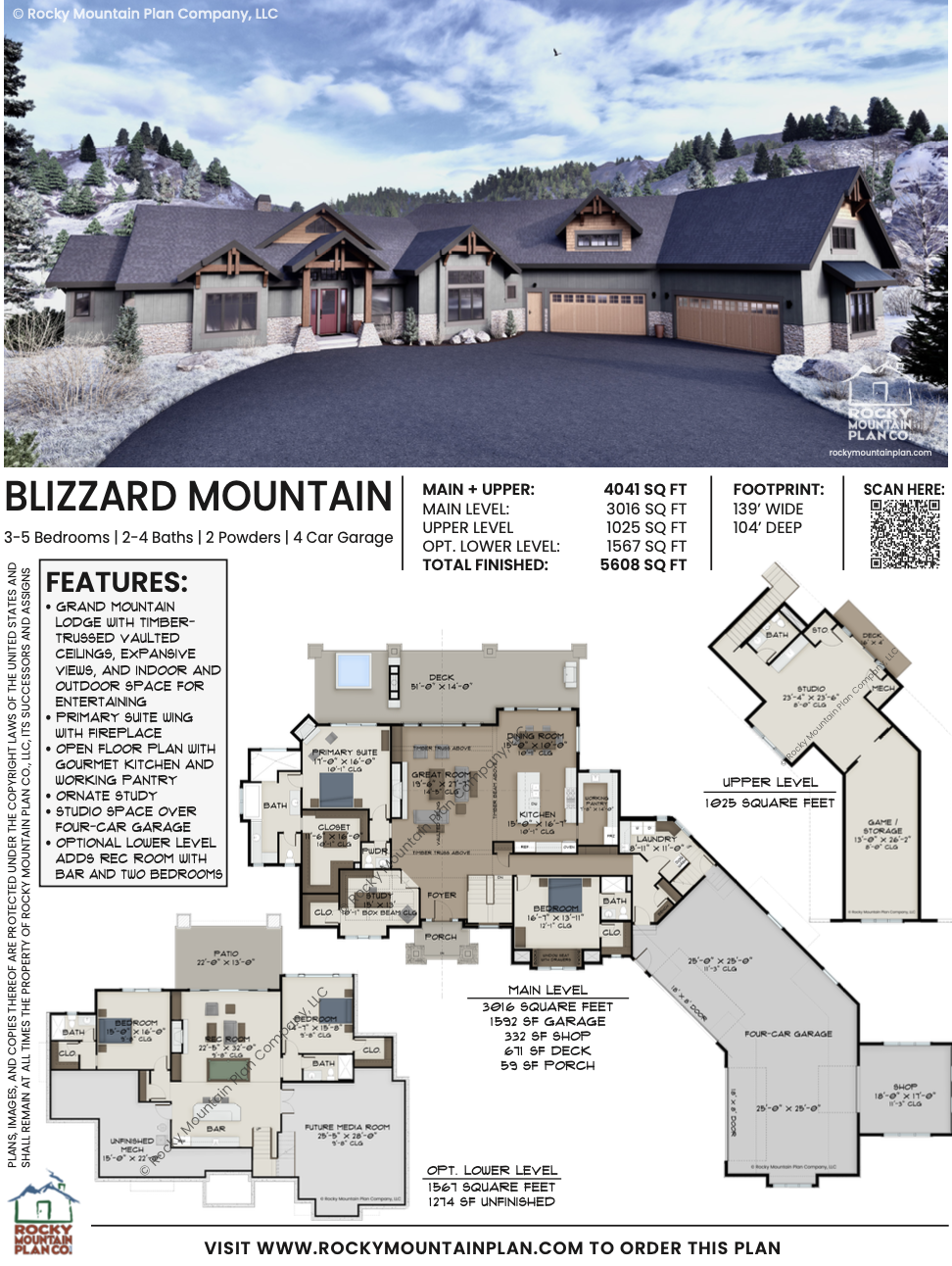 semi custom home floor plans colorado